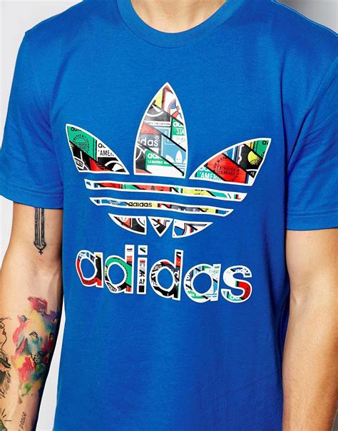 adidas printed shirt|adidas t shirt originals.